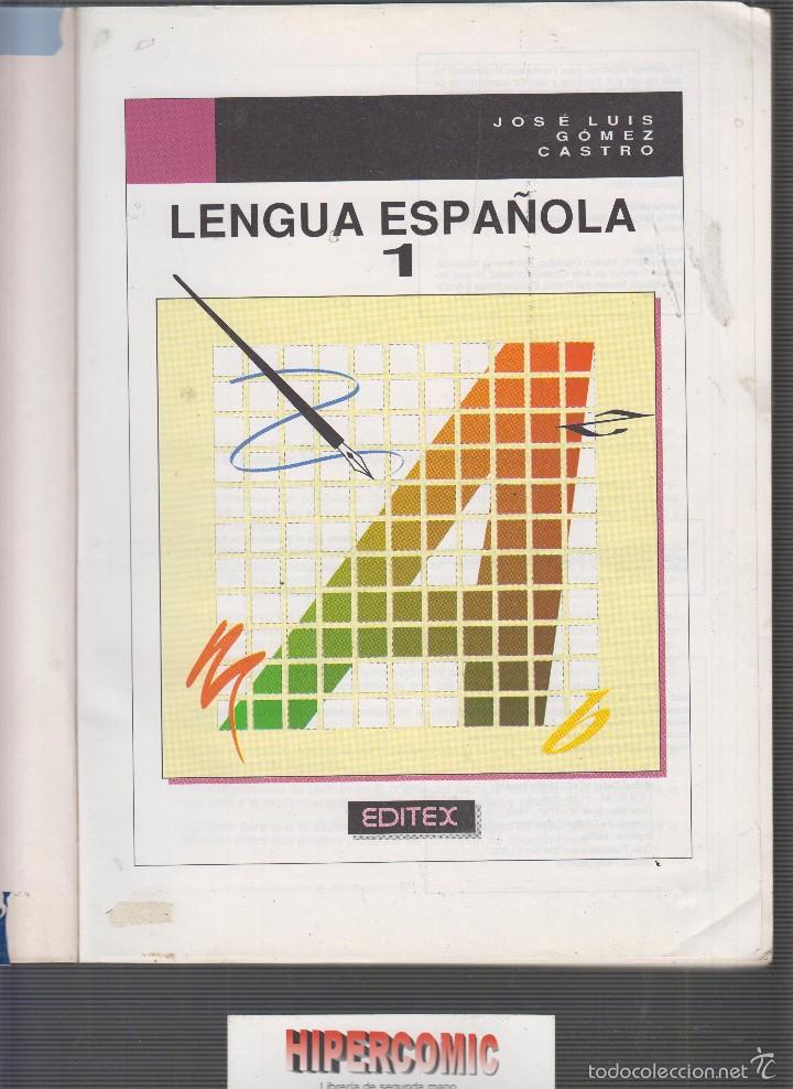 Libros de segunda mano: LENGUA ESPA&Ntilde;OLA. 1&ordm; GRADO -ED. EDITEX. 1992 - Foto 1
