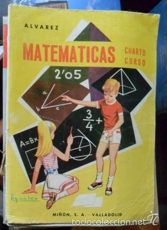 Libros de segunda mano: Matem&aacute;ticas cuarto curso, Alvarez - Foto 1