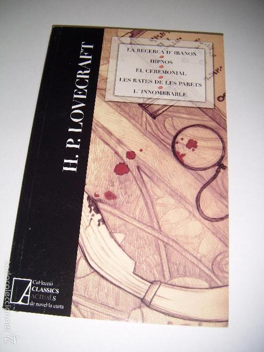 Libros de segunda mano: libro de col&middot;leccio classics actuals conte 5 libre de H.P. lovecraft