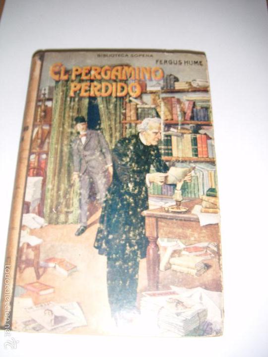 Libros de segunda mano: libro el pergamino perdido de fergus hume - Foto 1