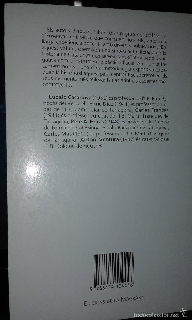 Libros de segunda mano: Introducci&oacute; a la hist&ograve;ria de Catalunya - Foto 2