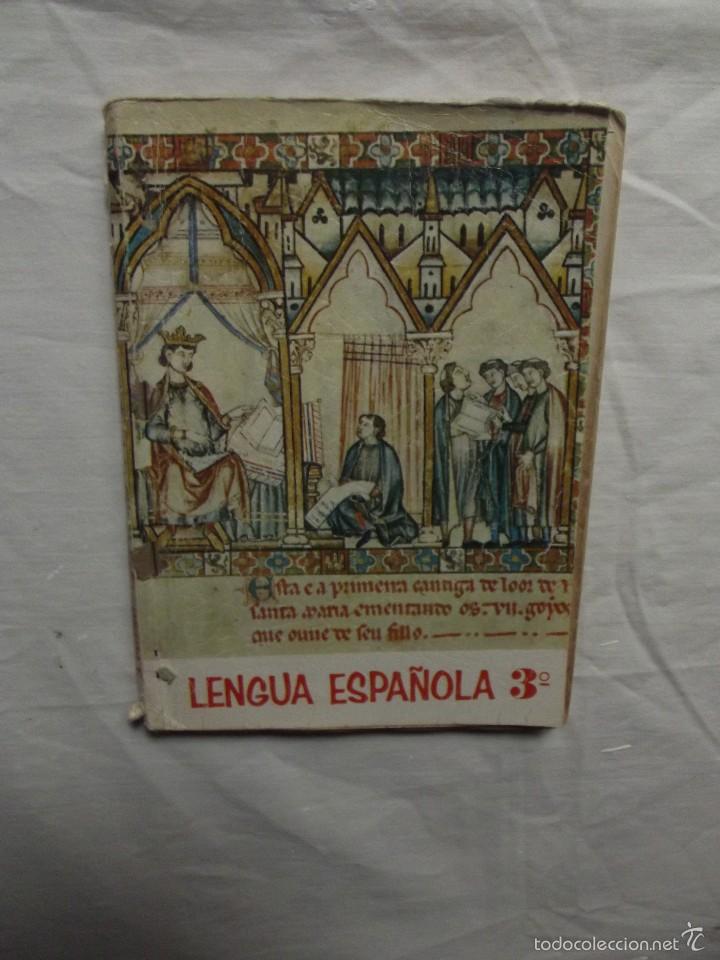 Libros de segunda mano: LENGUA ESPA&Ntilde;OLA 3&ordm; - Foto 1