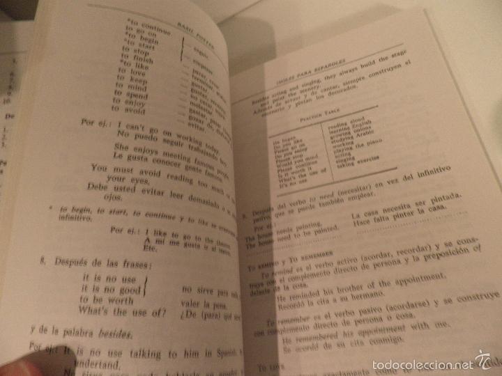 Libros de segunda mano: INGL&Eacute;S PARA ESPA&Ntilde;OLES - CURSO MEDIO,basil potter - Foto 3