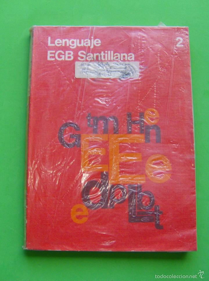 Libros de segunda mano: LENGUAJE 2&ordm; 2 EGB SANTILLANA 1976 - Foto 1