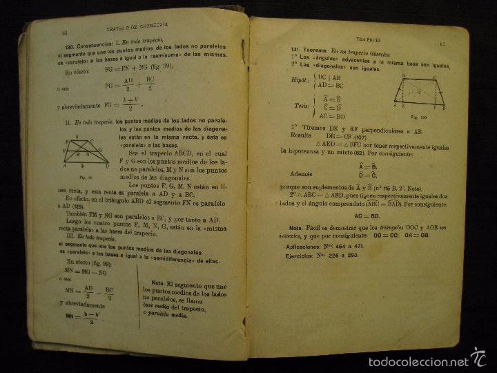 Libros de segunda mano: GEOMETRIA - TERCER GRADO - EDICIONES BRU&Ntilde;O 1946. - Foto 5