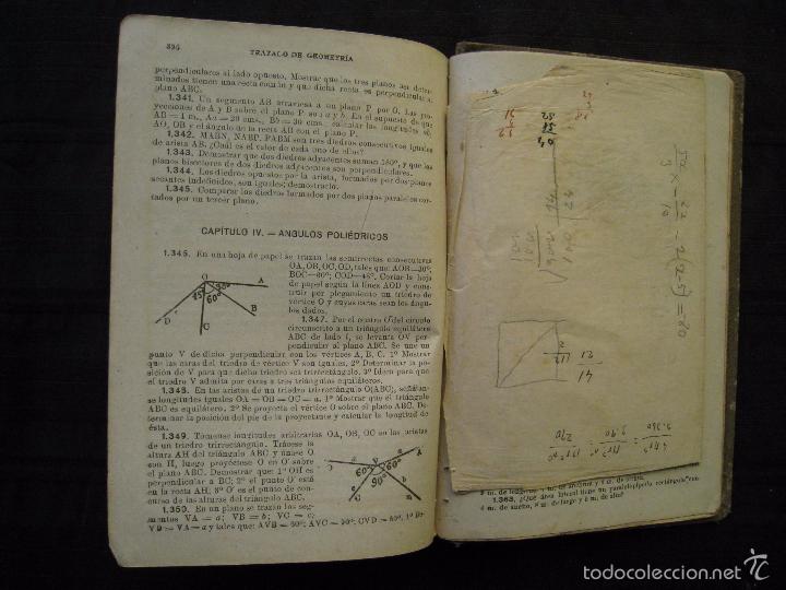 Libros de segunda mano: GEOMETRIA - TERCER GRADO - EDICIONES BRU&Ntilde;O 1946. - Foto 7