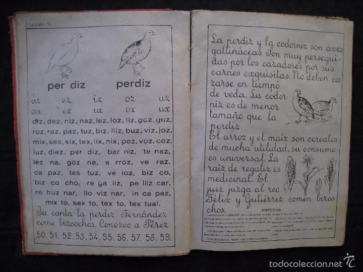 Libros de segunda mano: EL PRIMER LIBRO ESCOLAR - SEGUNDA PARTE - EDITORIAL SALVATELLA. - Foto 6