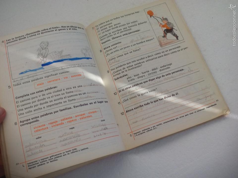 Libros de segunda mano: Lenguaje 2, Editorial Santillana 2&ordm; de EGB. libro de texto, de consulta 1977 - Foto 4