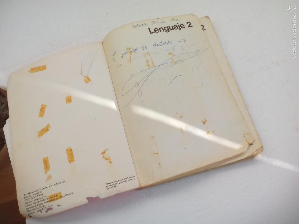 Libros de segunda mano: Lenguaje 2, Editorial Santillana 2&ordm; de EGB. libro de texto, de consulta 1977 - Foto 6