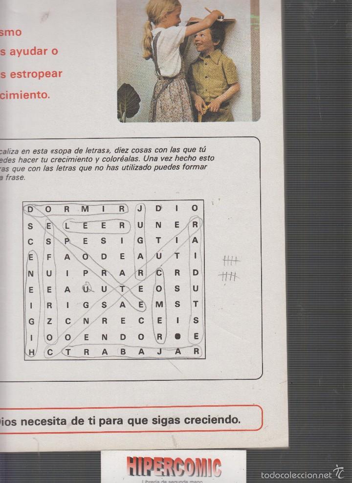 Libros de segunda mano: INICIACION A LA FE CURSO 1&ordm; , MATERIAL COMPLEMENTARIO A LOS CATECISMOS - Foto 2