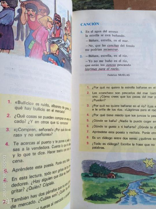 Libros de segunda mano: LECTURAS COMENTADAS. EDELVIVES 3 EGB - Foto 3