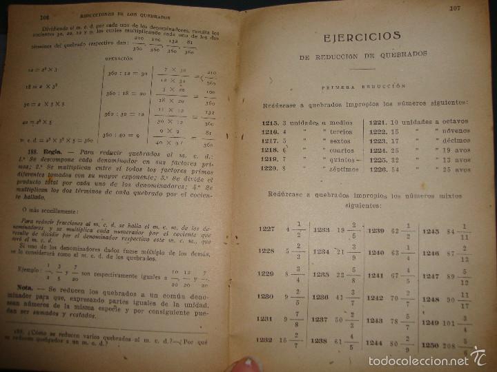 Libros de segunda mano: libro aritm&eacute;tica segundo grado, ediciones bru&ntilde;o a&ntilde;os 40, . - Foto 7