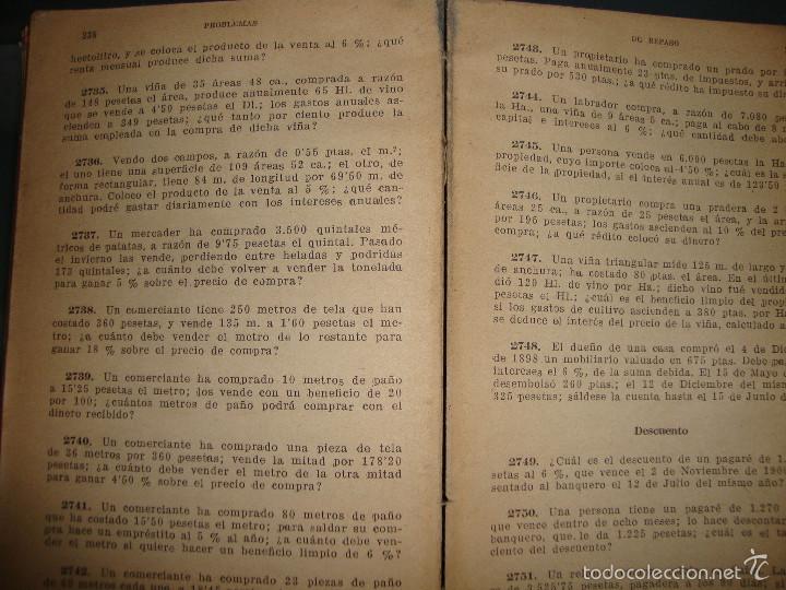Libros de segunda mano: libro aritm&eacute;tica segundo grado, ediciones bru&ntilde;o a&ntilde;os 40, . - Foto 9