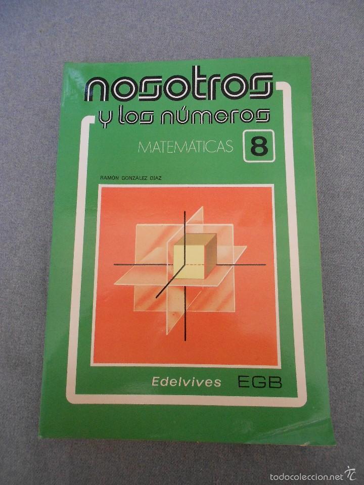 Libros de segunda mano: NOSOTROS Y LOS NUMEROS. MATEMATICAS 8 - Foto 1