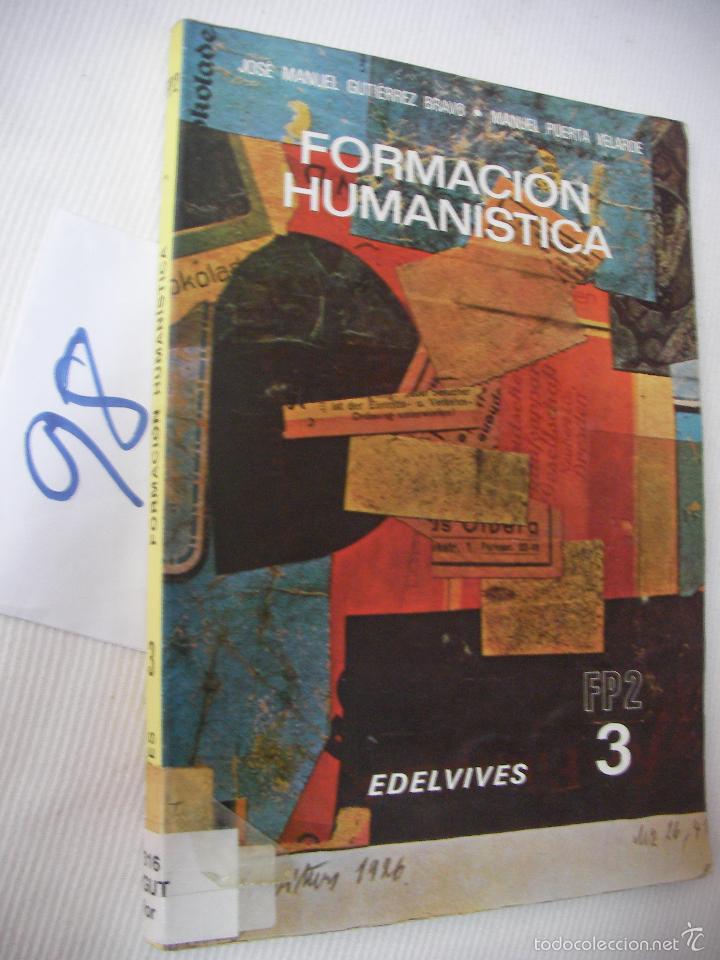 Libros de segunda mano: ANTIGUO LIBRO DE TEXTO - FORMACION HUMANISTICA 3 FP2 - Foto 1