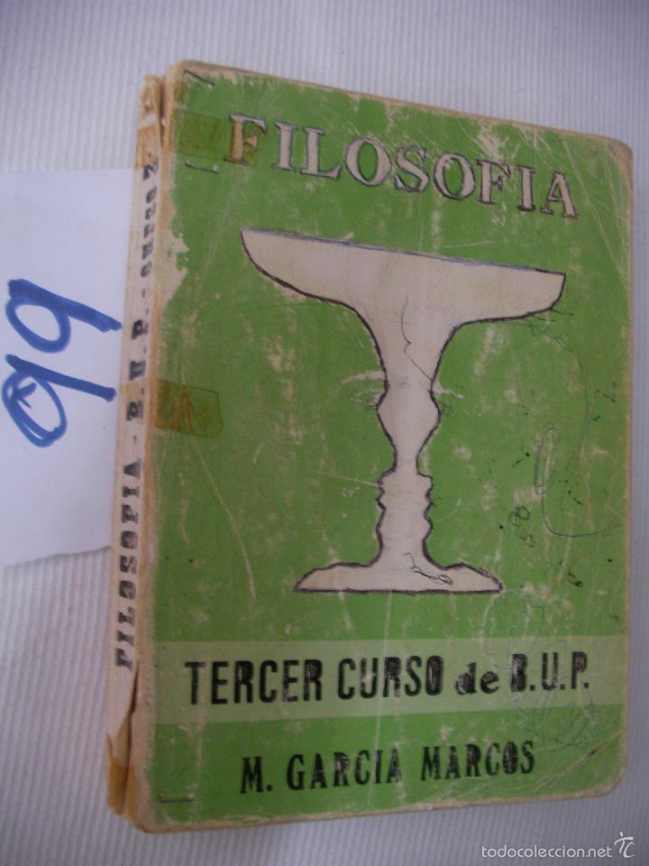 Libros de segunda mano: ANTIGUO LIBRO DE TEXTO - FILOSOFIA 3&ordm; BUP - Foto 1