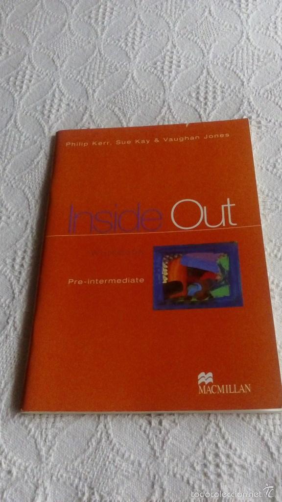 Second hand books: LIBRO DE INGLES INSIDE OUT PRE-INTERMEDIATE WORKBOOK DE MACMILLAN PARA ESCUELAS OFICIAL DE IDIOMAS