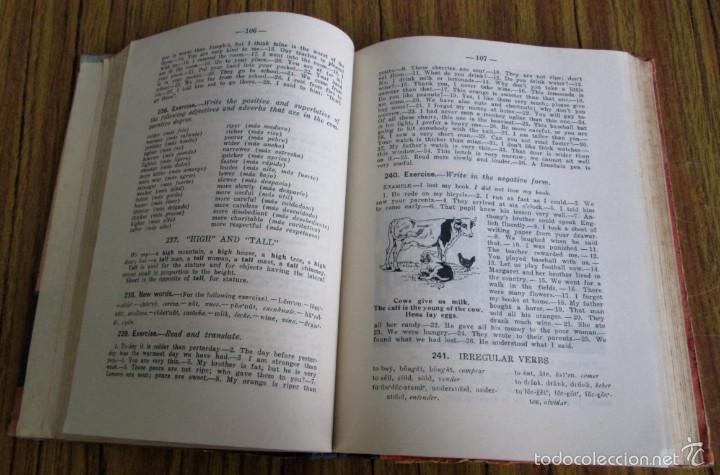 Libros de segunda mano: M&Eacute;TODO DE INGLES - Tercer grado - Edit. Vives 1949 - Foto 6