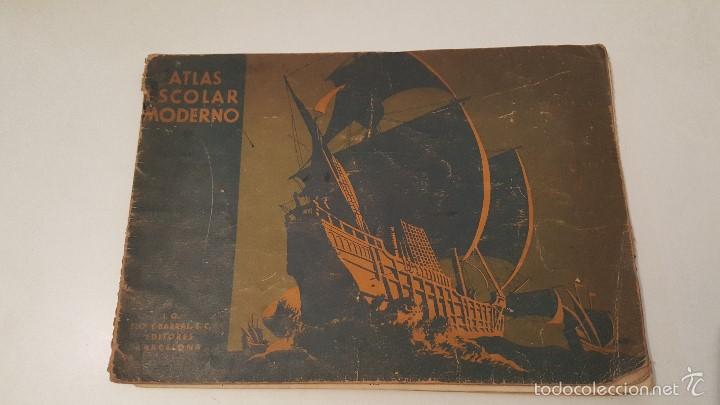 Libros de segunda mano: ATLAS ESCOLAR MODERNO - SEIX BARRAL - Foto 1