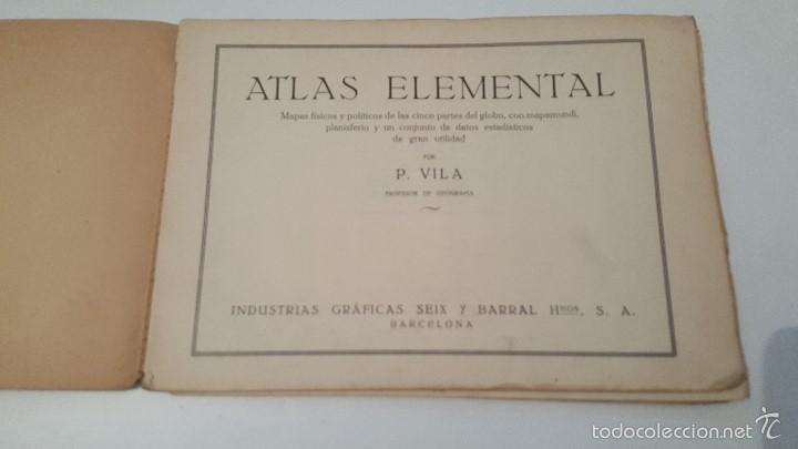 Libros de segunda mano: ATLAS ESCOLAR MODERNO - SEIX BARRAL - Foto 2