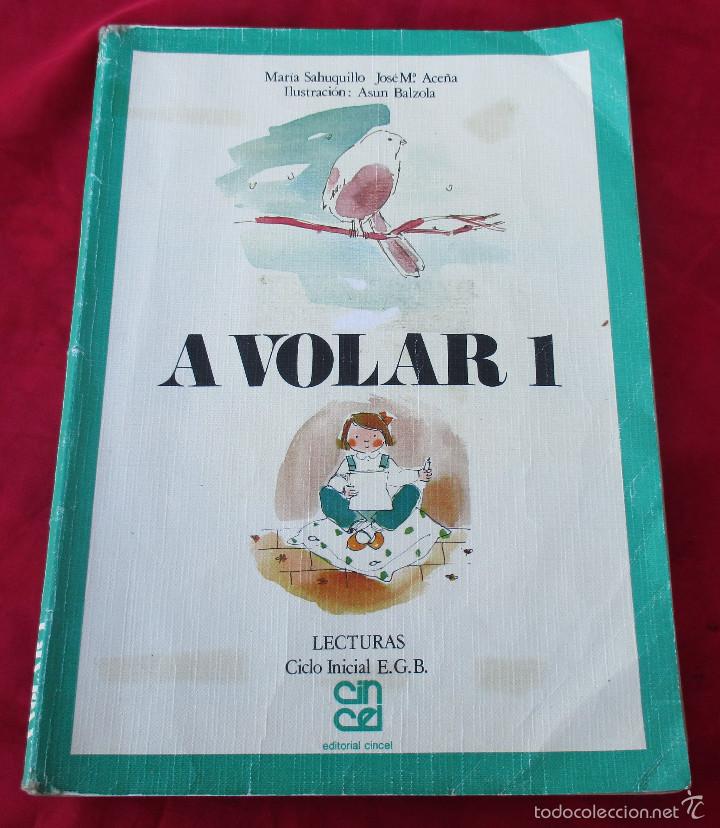 Libros de segunda mano: A VOLAR 1, LECTURAS CICLO INICIAL E.G.B. - Foto 1