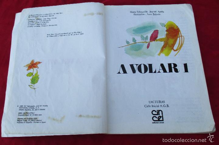 Libros de segunda mano: A VOLAR 1, LECTURAS CICLO INICIAL E.G.B. - Foto 5
