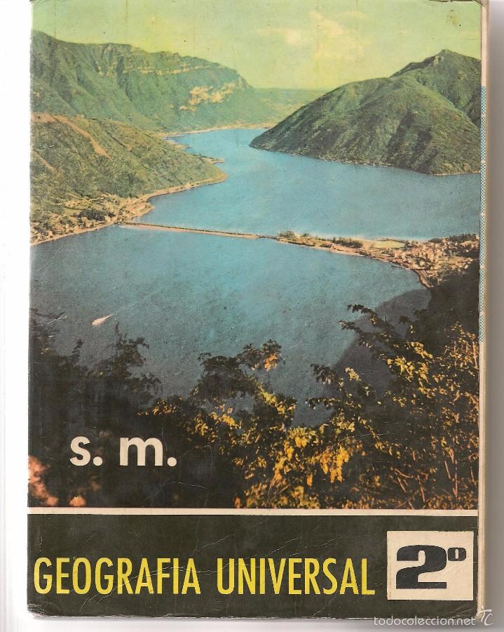 Libros de segunda mano: GEOGRAF&Iacute;A UNIVERSAL. 2&ordm;.  EDICIONES S. M. 1968. (Z32) - Foto 1