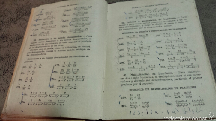 Libros de segunda mano: NOCIONES DE ALGEBRA. EDICIONES BRU&Ntilde;O, 1958. 11 &ordf; EDICION - Foto 2