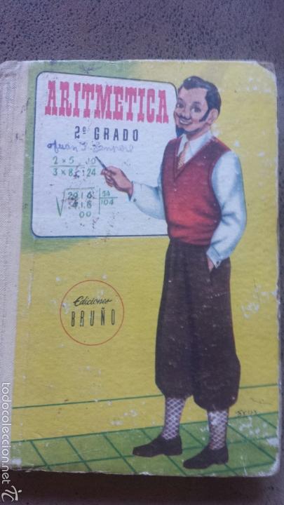 Libros de segunda mano: &Aacute;RITMETICA 2&deg; GRADO. Ediciones Bru&ntilde;o. 20&deg; edici&oacute;n. 1958 - Foto 1