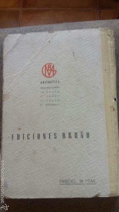 Libros de segunda mano: &Aacute;RITMETICA 2&deg; GRADO. Ediciones Bru&ntilde;o. 20&deg; edici&oacute;n. 1958 - Foto 6