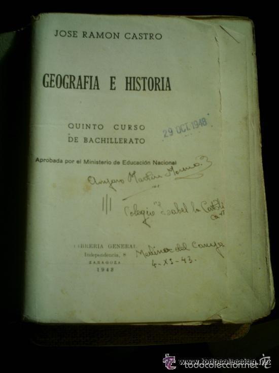 Libros de segunda mano: GEOGRAFIA E HISTORIA J. RAM&Oacute;N CASTRO 1942 - Foto 6