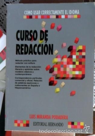 Libros de segunda mano: Curso de redacci&oacute;n, Luis Miranda Podadera - Foto 1