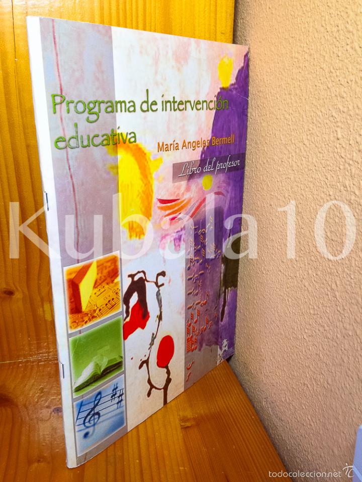 Libros de segunda mano: PROGRAMA DE INTERVENCION EDUCATIVA - LIBRO DEL PROFESOR - RIVERA EDITORES - MUSICA - INTERACCION M - Foto 1