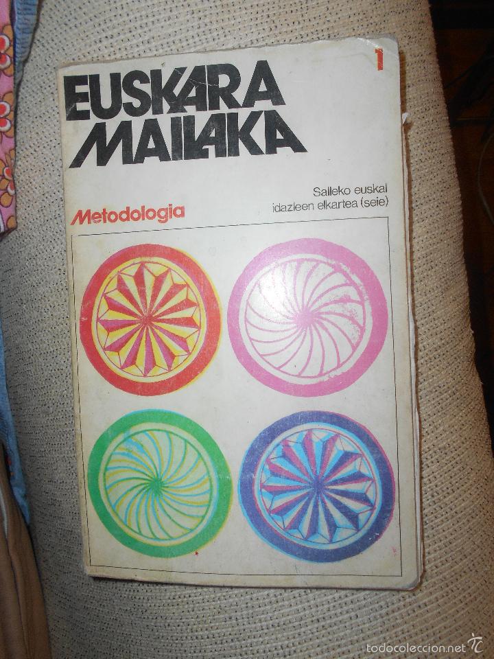 Libros de segunda mano: EUSKARA MAILAKA, Metodologia 1, - Foto 1