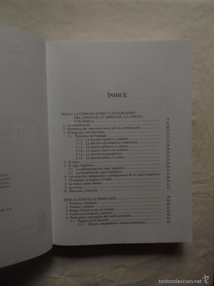 Libros de segunda mano: LENGUA ESPA&Ntilde;OLA CURSO DE ACCESO - Foto 2