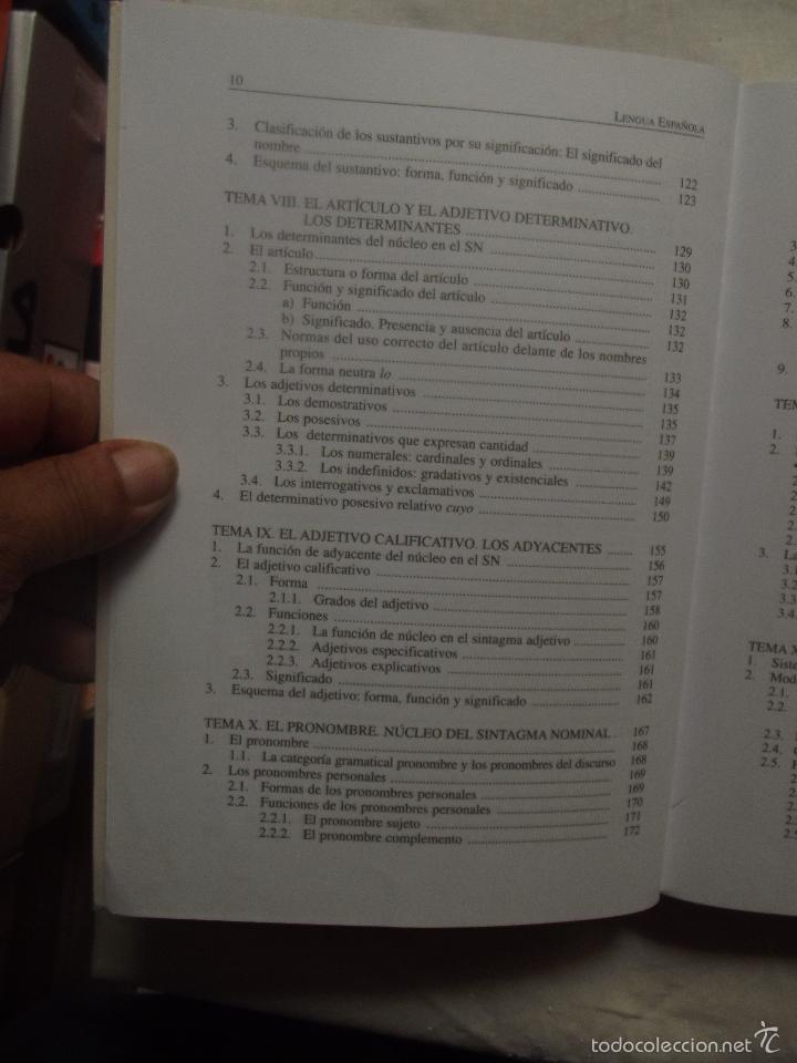 Libros de segunda mano: LENGUA ESPA&Ntilde;OLA CURSO DE ACCESO - Foto 6