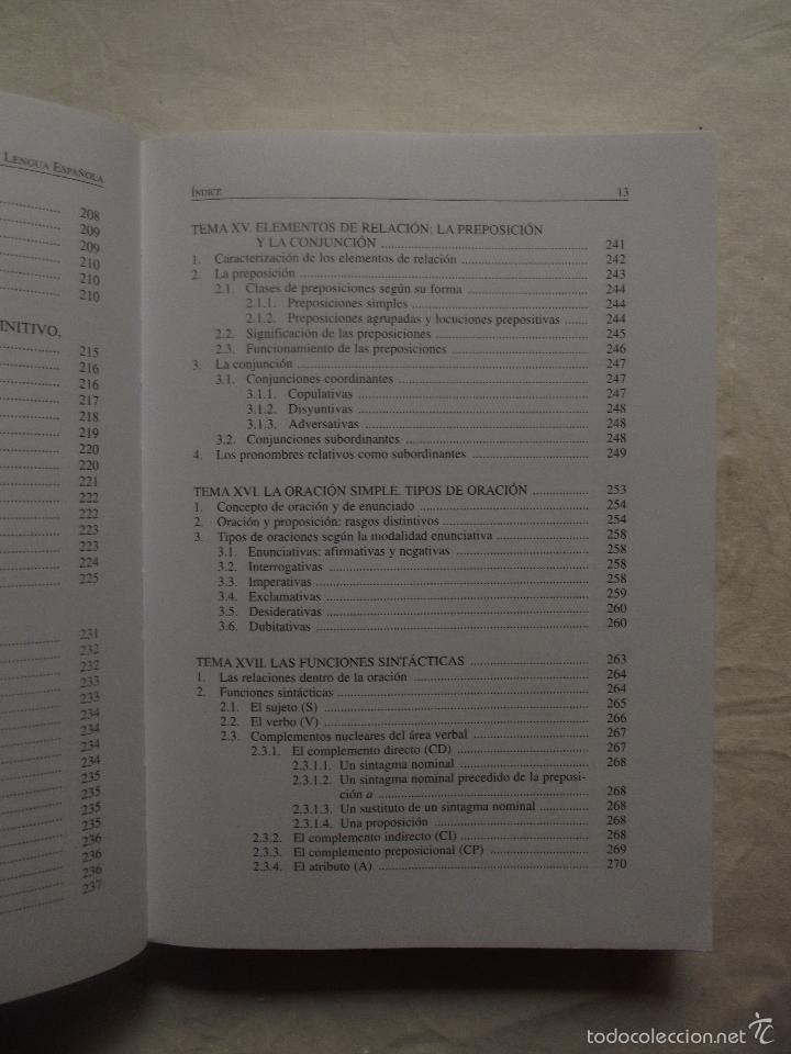 Libros de segunda mano: LENGUA ESPA&Ntilde;OLA CURSO DE ACCESO - Foto 9