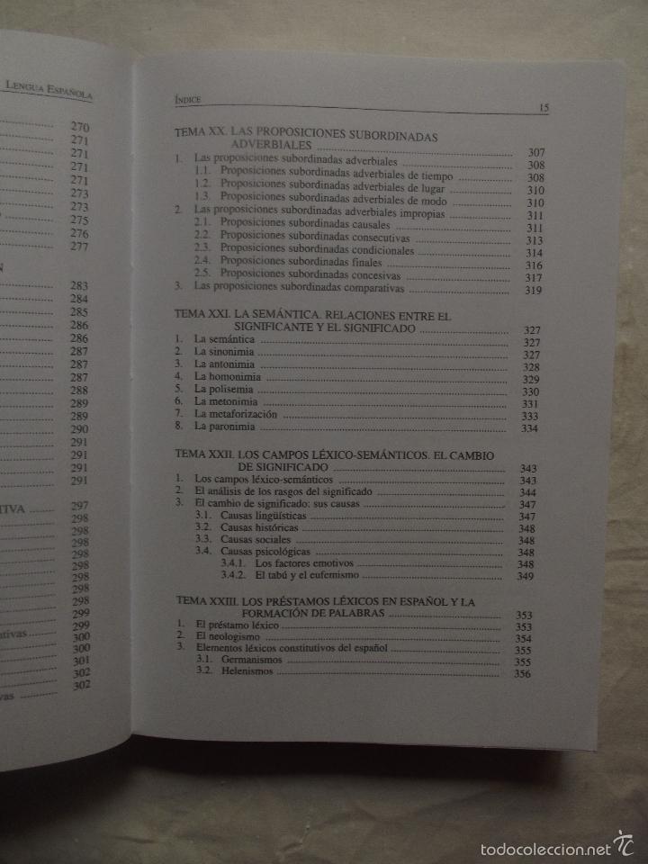 Libros de segunda mano: LENGUA ESPA&Ntilde;OLA CURSO DE ACCESO - Foto 11