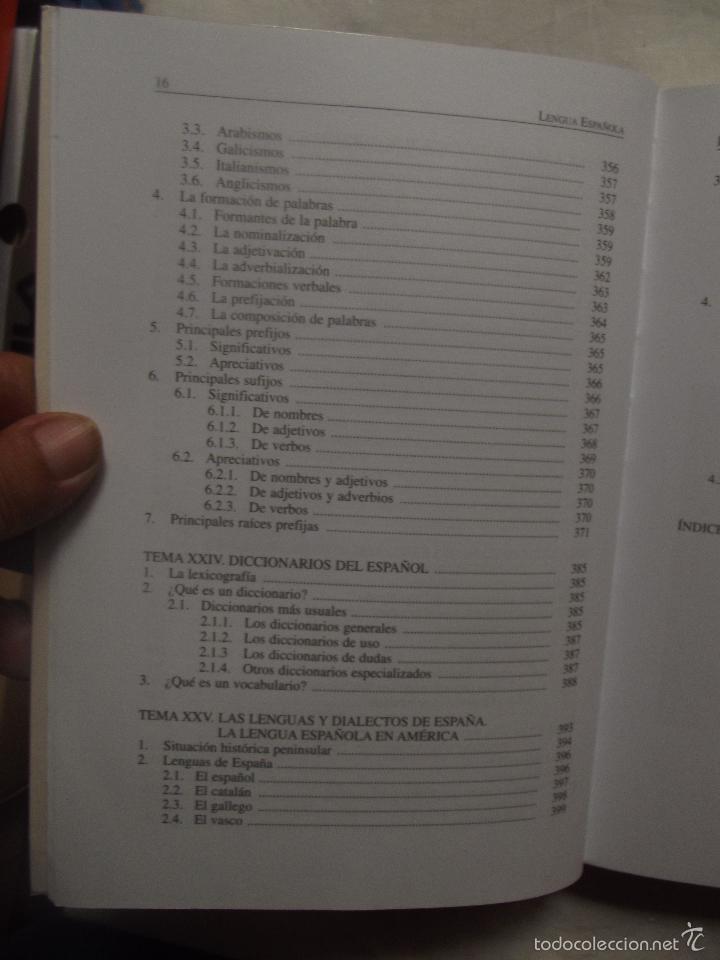 Libros de segunda mano: LENGUA ESPA&Ntilde;OLA CURSO DE ACCESO - Foto 12