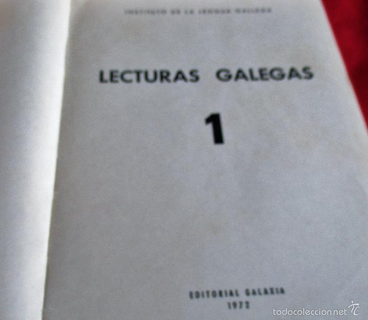 Libros de segunda mano: LECTURAS GALEGAS 1, GALAXIA 1972 - Foto 2