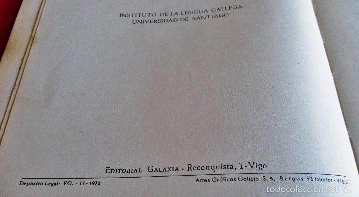 Libros de segunda mano: LECTURAS GALEGAS 1, GALAXIA 1972 - Foto 3