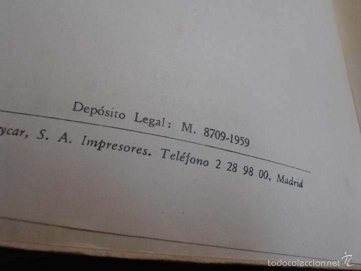 Libros de segunda mano: ANTIGUO LIBRO DE TEXTO MATEMATICAS 3&ordm; EDITORIAL S.M 1959 - Foto 3
