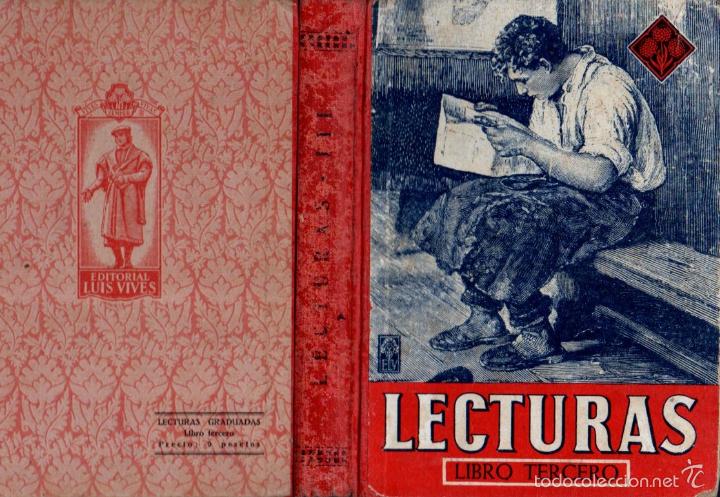 Libros de segunda mano: EDELVIVES : LECTURAS GRADUADAS LIBRO TERCERO (1941) - Foto 1