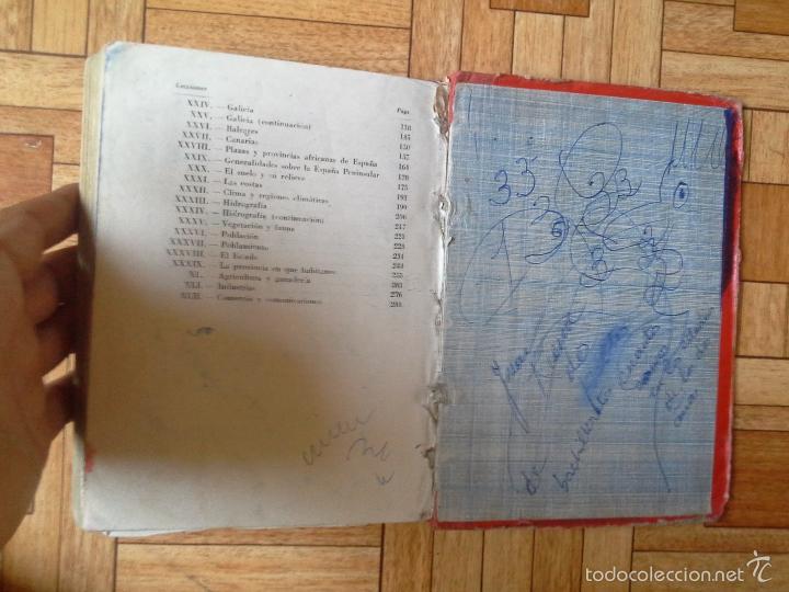 Libros de segunda mano: JOS&Eacute; RAM&Oacute;N CASTRO - GEOGRAF&Iacute;A DE ESPA&Ntilde;A - 1958 - Foto 3