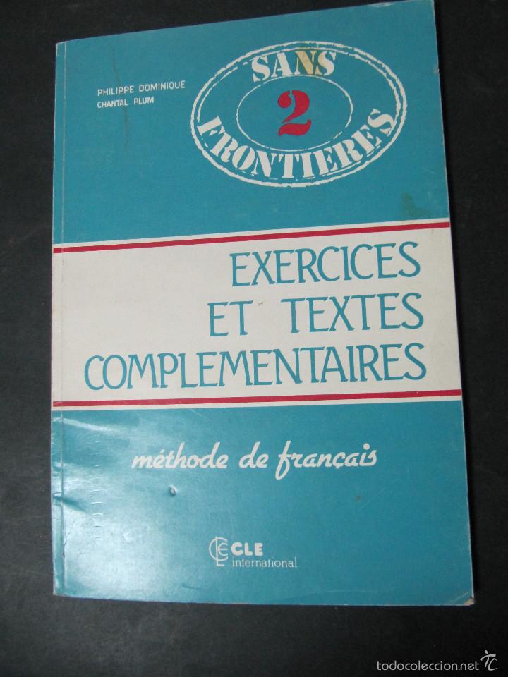 Libros de segunda mano: LA VUELTA AL COLE... DE ANTA&Ntilde;O!! LIBRO SANS FRONTIERES 2 FRANCES - Foto 1