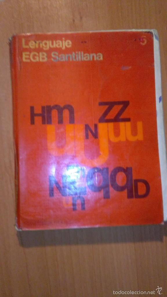 Libros de segunda mano: LENGUAJE DE 5&ordm; EGB SANTILLANA - Foto 1