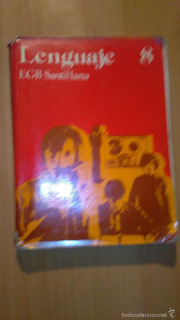 Libros de segunda mano: LENGUAJE DE 8 &ordm;, EGB SANTILLANA - - Foto 1