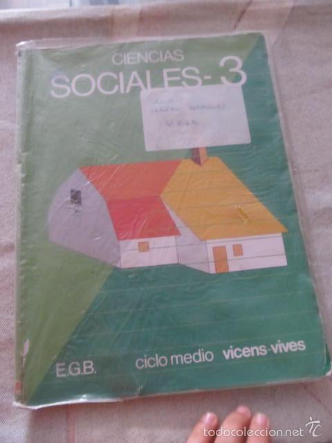 Libros de segunda mano: M69 LIBRO DE TEXTO 3 EGB E.G.B. DE VICENS VIVES SOCIALES - Foto 1