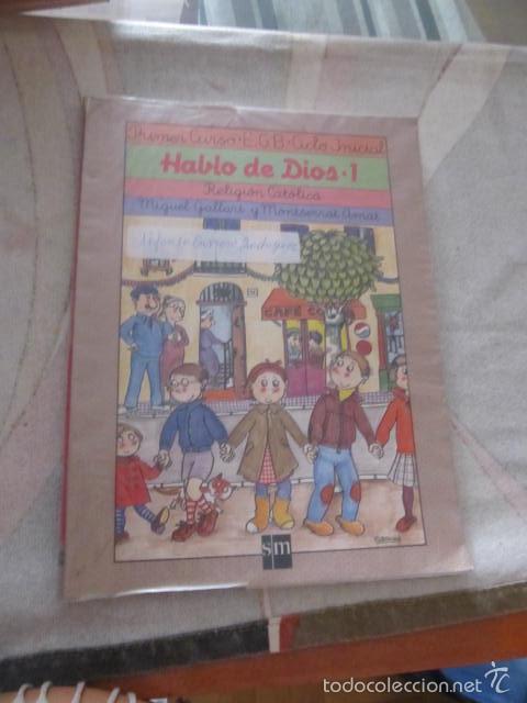 Libros de segunda mano: M69 LIBRO DE TEXTO 1 EGB E.G.B. DE SM RELIGION - Foto 1