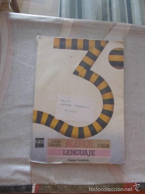 Libros de segunda mano: M69 LIBRO DE TEXTO 3 E.G.B. EGB LENGUAJE SM - Foto 1